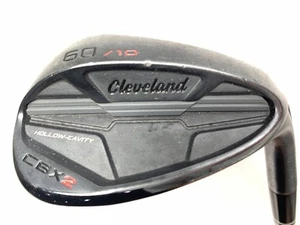 Cleveland CBX 2 Black Satin Wedge 60*10 KBS Hi-Rev 2.0 115 Regular Steel Mens RH - Picture 1 of 6