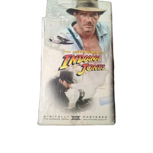 Paramount "The Adventures of Indiana Jones Trilogy" VHS Harrison Ford - VGUC - Bild 1 von 3