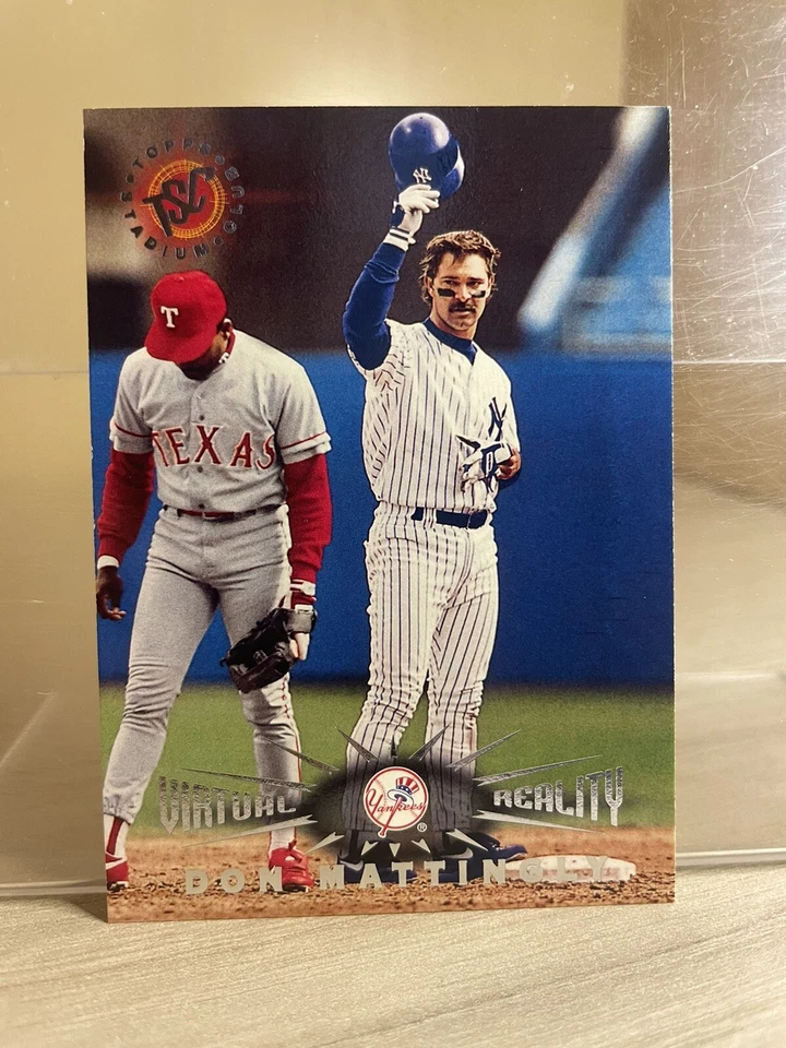 1995 Topps Stadium Club Virtual Reality Don Mattingly #200   - Image 1 of 2