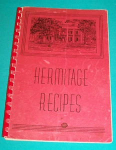 Dodson Chapel Methodist Church Hermitage Tennessee Cook Book 1950 Cookbook - Picture 1 of 9