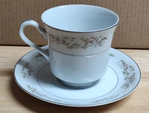 Set (4) International Silver Co. 326 Springtime China Tea Cup / Saucer 8 oz. EUC - Picture 1 of 5