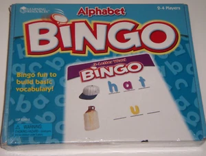 LERNRESSOURCEN Alphabet Bingo Spiel NEU NOS versiegelt - baut Grundwortschatz auf - Bild 1 von 2