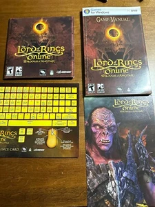 LOTR LORD OF THE RINGS: Shadows Of Angmar Online Game PC DVD-ROM 2007 - Picture 1 of 3
