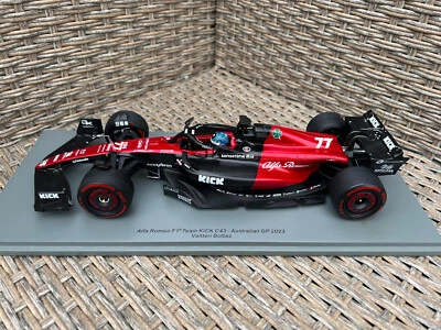 Alfa Romeo F1 Team Kick C43 2023 Australian GP Valtteri Bottas - Spark 1:18 - Bild 1 von 4