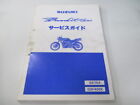 Suzuki Genuine Used Motorcycle Service Manual Bandit400 Gk75a With Diagram 6580
