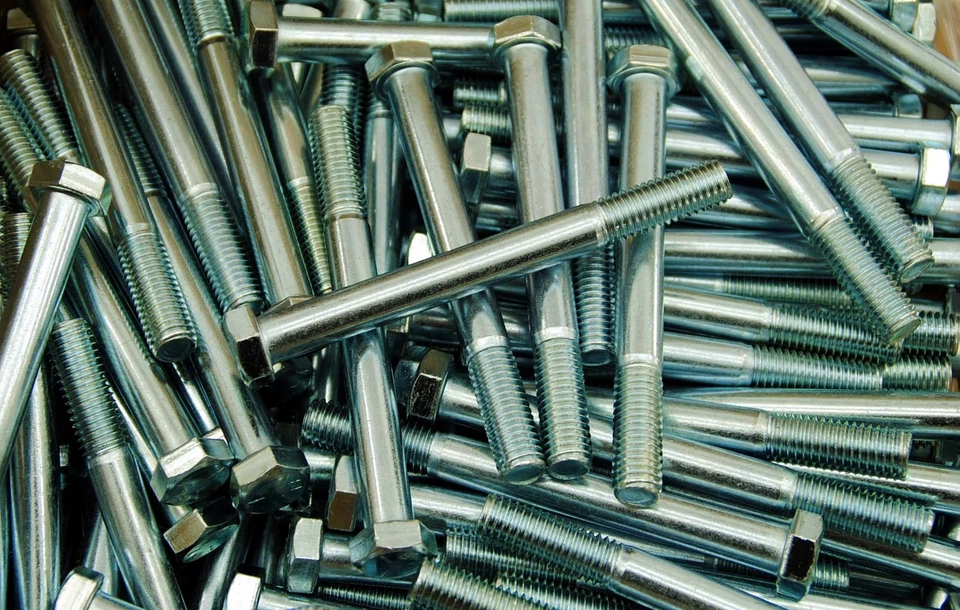 LEXAR INDUSTRIAL (20) Hex Head 1/2-13 x 5 Grade 5 Bolts Cap Screws Zinc
