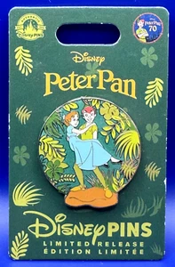 Disney Parks Peter Pan and Wendy 70 years LIMITED RELEASE pin - New - Picture 1 of 2