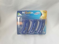 1 x NiQuitin Minis Mint 4mg Lozenges - 60 Lozenges UK SELLER