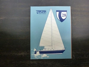 Tartan 28 original factory sailboat brochure - Picture 1 of 5