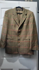 DAKS Signature Blazer 100% Pure New Wool R40 Vintage - Imagen 1 de 10