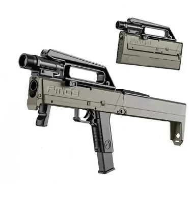 Gel Blaster Eléctrico Plegable FMG9 Compacto Tamaño Completo 7MM-8MM con Linterna Foto 1 de 4