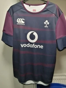 Canterbury Maglia Rugby Uomo Irlanda VAPODRI+ Alt Test Blu Viola XL - Foto 1 di 6