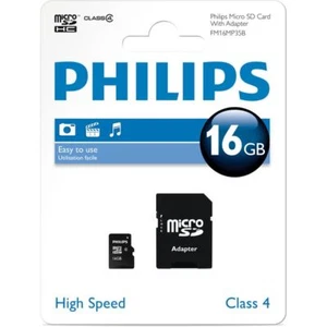 16GB MICRO SD CARD WITH ADAPTER CLASS 4  - Picture 1 of 1