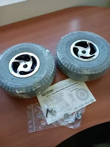 Electric Mobility RASCAL mobility scooter REAR pneumatic tire 10x3" assembly NEW - Picture 1 of 4