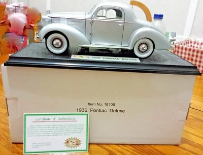 Signature Models Pontiac 1936 Deluxe 1:18 Scale Diecast A54 - Image 1 of 4