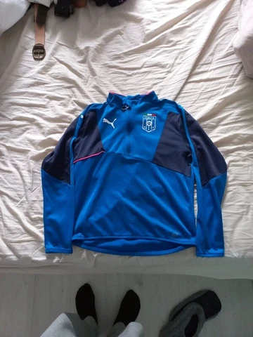 Italy 2015 puma football training tracksuit sweatshirt soccer M 746998 Cover