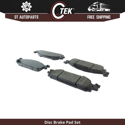 Para Lincoln MKT 2011-2019 | Pastillas de freno de disco delanteras centradas | Semimetálicas Foto 1 de 3