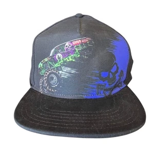 Grave Digger Monster Jam Prototype Ball Cap Hat Black Multicolor One Size - Picture 1 of 6
