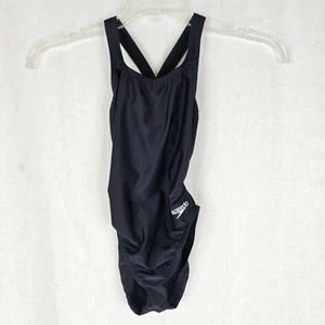 Speedo Pro LT Womens size 28 Black One Piece Race Swim Suit - Picture 1 of 9