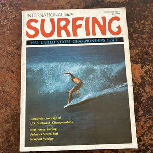 Vintage International Surfing Magazine Dec 1964 Volume 1 Number 1 - Picture 1 of 10