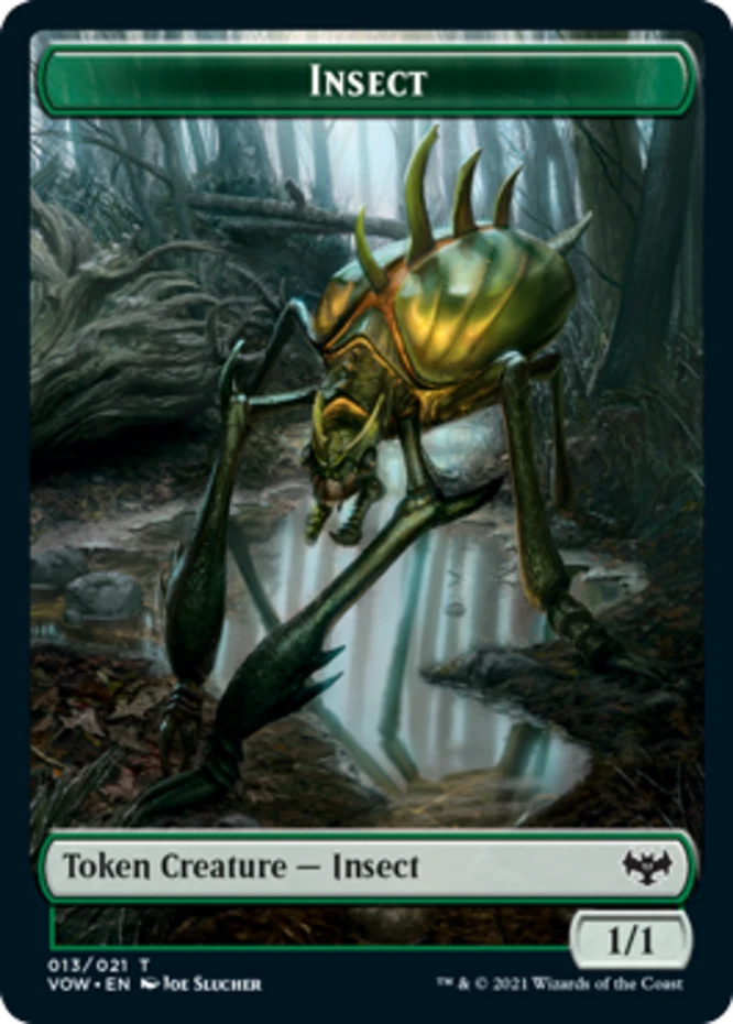 Insect Token - Innistrad: Crimson Vow #013/021 MTG Magic The Gathering - Image 1 of 1