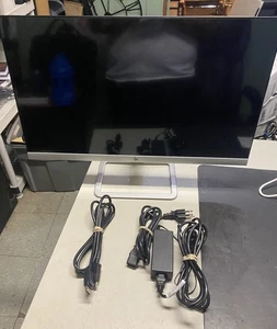 HP - 27er 27" IPS LED HD Monitor (HDMI, VGA) - Natural Silver - Picture 1 of 5