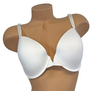 Victoria's Secret 36DD Love Cloud leicht gefütterter halbglatter BH weiß - Bild 1 von 6