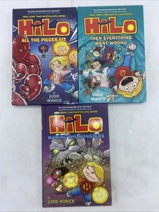 Hilo Lot of 3 Graphic Novels HC Books 4, 5, & 6 by Judd Winick - Picture 1 of 16