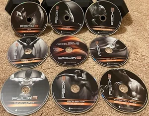 Beachbody P90X3 Extreme Fitness Accelerated 9 Dvd Workout Set Strength Cardio - Picture 1 of 10