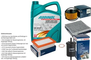 BOSCH Inspektionspaket 5L ADDINOL 0540 SUPER LIGHT 5W-40 für Smart Forfour - Bild 1 von 12