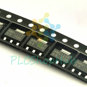 10PCS New AMS1117-3.3 LM1117 L1117 3.3V 1A SOT-223 Voltage Regulator. - Picture 1 of 1