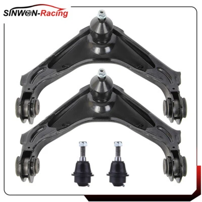 Juego de 2 brazos de control superiores delanteros rótulas inferiores para Hummer H2 2003-2009 Foto 1 de 4