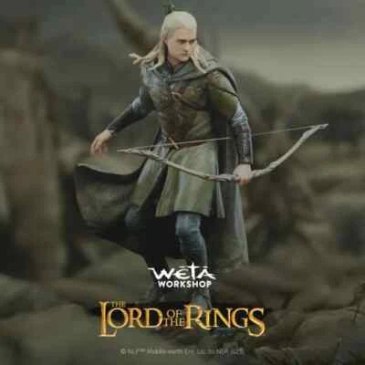 Estatua miniatura Legolas de El Señor de los Anillos Weta Workshop Foto 1 de 4