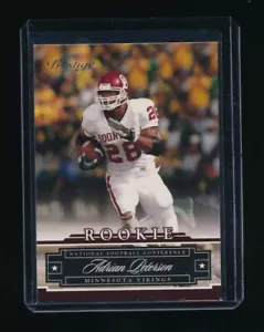 ADRIAN PETERSON 2007 PLAYOFF PRESTIGE #155 RC *DETROIT LIONS VIKINGS* (B) - Picture 1 of 1