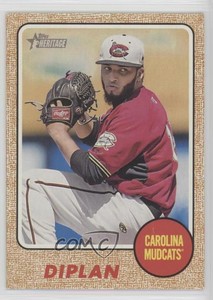 2017 Topps Heritage Minor League Edition First Name Omission Marcos Diplan #138