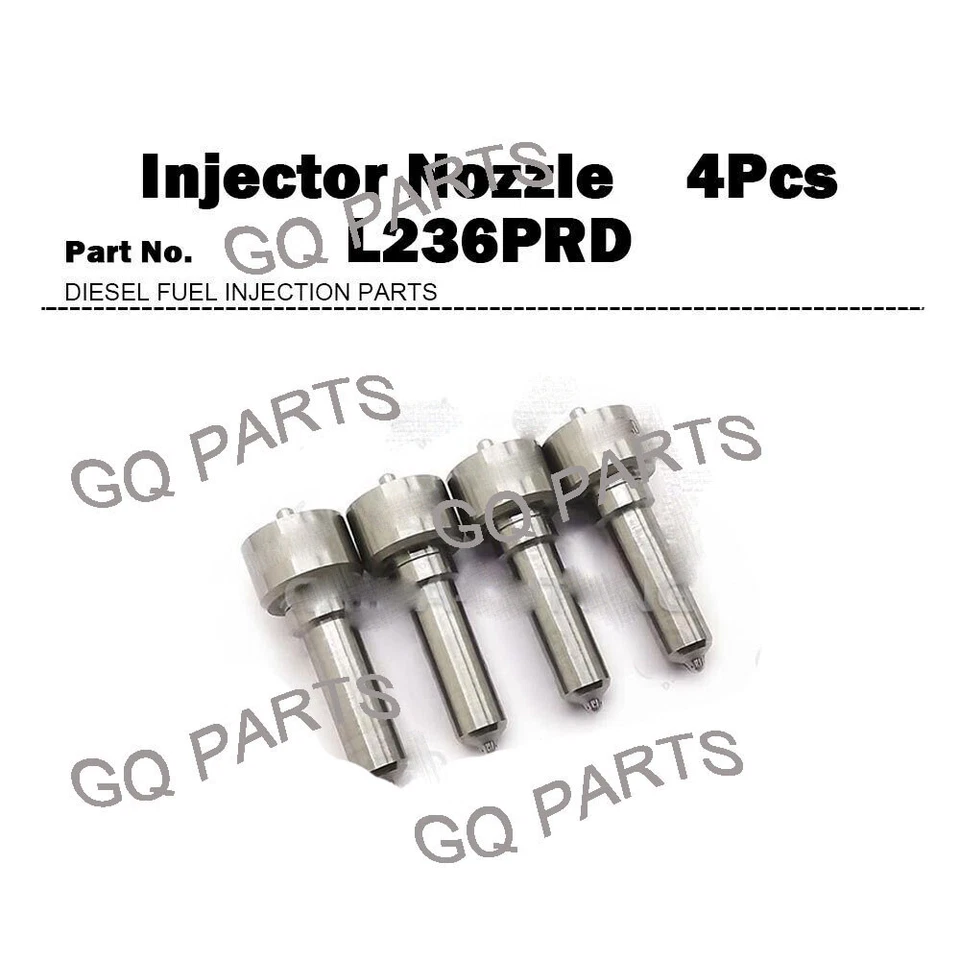 L236PRD 4x Injector Nozzle for Mercedes Benz W204 S204 C200 C220 CDI EJBR04201D - Изображение 1 из 1