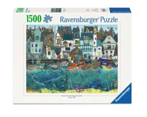 RAVENSBURGER 1500 PC PUZZLE HARBOR OF WONDERS: A BUSTLING FANTASY PORT 2025 *PRE - Picture 1 of 1