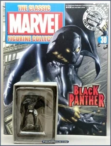 Eaglemoss 1:16 Classic Marvel Figurine w/Book: Black Panther #30 - Picture 1 of 1