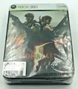 Biohazard 5 Edición Deluxe Xbox 360 Japón con caja de acero y CD Edición Limitada - Imagen 1 de 2