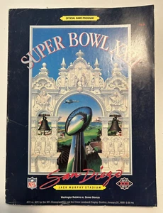 Super Bowl XXII Game Program Redskins vs. Broncos January 31, 1988 Ungraded - Picture 1 of 8