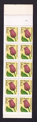 Scott #BK183 (2519a) 29¢ Tulip F Series Booklet of 20 Stamps - MNH P#2222 - Image 1 of 2