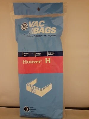 DVC Vac Bags Fits Hoover H, Vacuum Cleaner Bags, 3 Pack   405388 - Image 1 of 2