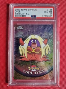 2000 Topps Chrome Pokemon Series 2 Jynx #124 PSA 10 Gem Mint