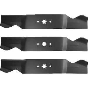 3 Mower Blades For 54" MTD Cub Cadet 742-0677 942-0677 High Lift - Picture 1 of 8