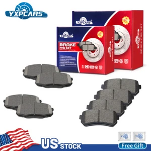 For Hyundai Elantra Kia Forte Koup Forte5 Front & Rear Disc Ceramic Brake Pads - Picture 1 of 6