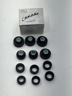 1967-1969 GM F Body Body Bushing Kit 1968-1974 Chevrolet Nova Rubber - Image 1 of 4