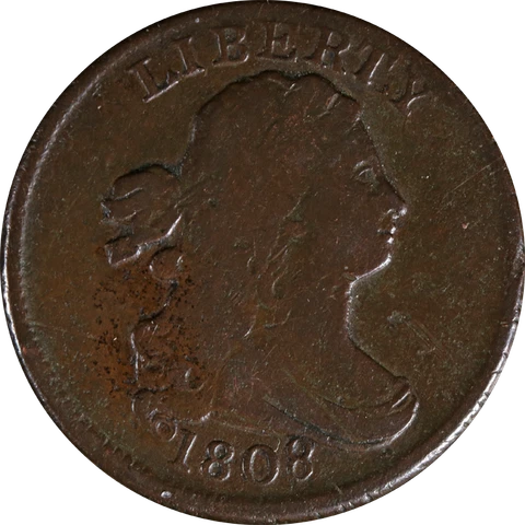 1808 Half Cent Great Deals From The Executive Coin Company Cover