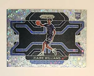 Ziaire Williams /SF Grizzlies RC | 2022 Silver Disco Variation Prizm Rookie #313 - Picture 1 of 6