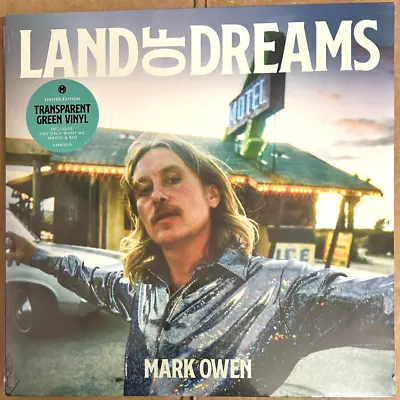 Mark Owen - Land Of Dreams - TRANSPARENT GREEN VINYL - NEW DAMAGED SLEEVE - Image 1 of 4