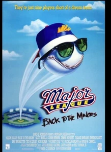 POSTER VIDEO STORE Major League 3 (1998) Scott Bakula (EXCELLENT) Movie Film - Picture 1 of 1